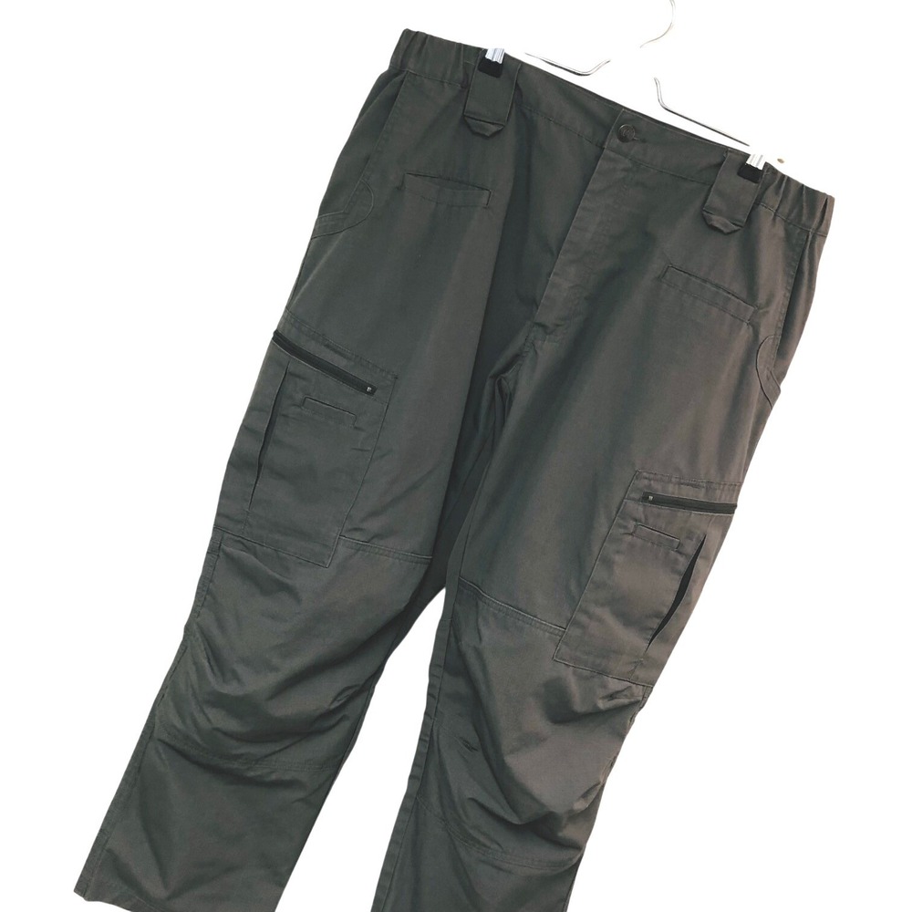 LA Police Gear LAPG Tactical Pants Grey Ripstop Mens 40x29.5 Cargo‎ Utility Gorp